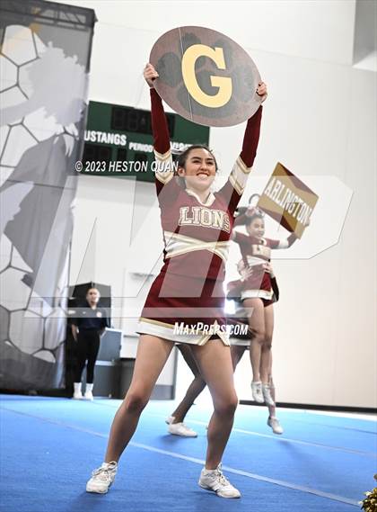 Thumbnail 2 in CIF State Cheer SoCal Championships - Session 2 (Burroughs - Arlington)  photogallery.