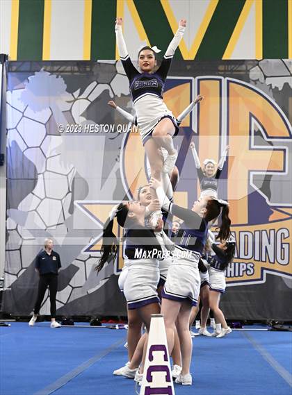 Thumbnail 1 in CIF State Cheer SoCal Championships - Session 2 (Burroughs - Arlington)  photogallery.