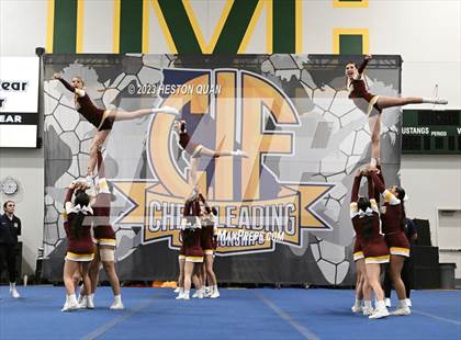 Thumbnail 1 in CIF State Cheer SoCal Championships - Session 2 (Burroughs - Arlington)  photogallery.