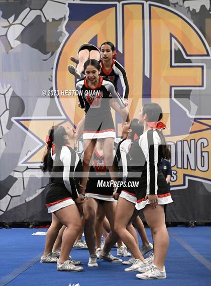 Thumbnail 1 in CIF State Cheer SoCal Championships - Session 2 (Burroughs - Arlington)  photogallery.