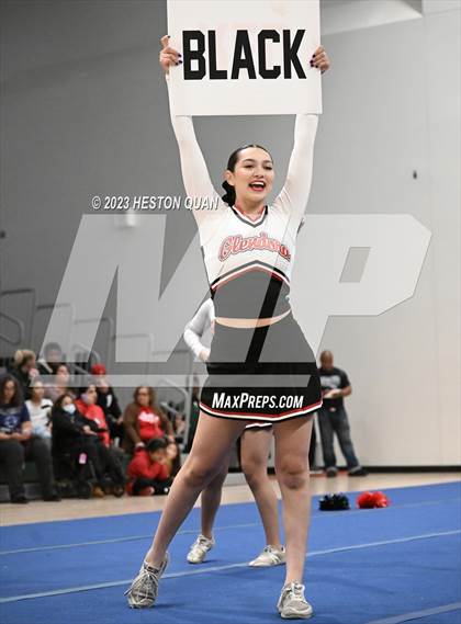 Thumbnail 1 in CIF State Cheer SoCal Championships - Session 2 (Burroughs - Arlington)  photogallery.