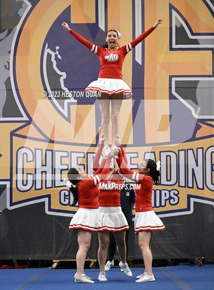 Thumbnail 2 in CIF State Cheer SoCal Championships - Session 2 (Burroughs - Arlington)  photogallery.