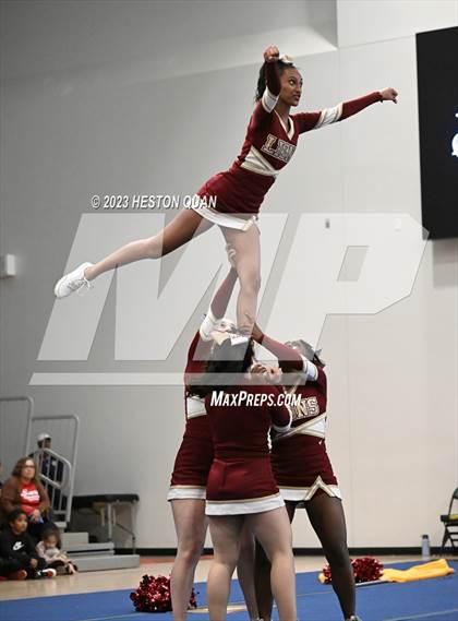 Thumbnail 3 in CIF State Cheer SoCal Championships - Session 2 (Burroughs - Arlington)  photogallery.
