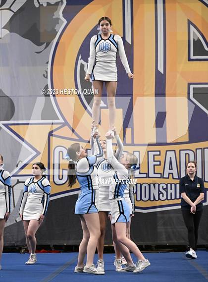 Thumbnail 1 in CIF State Cheer SoCal Championships - Session 2 (Burroughs - Arlington)  photogallery.