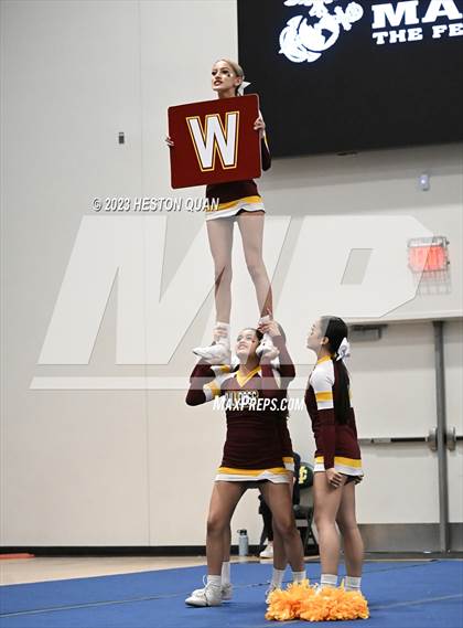Thumbnail 2 in CIF State Cheer SoCal Championships - Session 2 (Burroughs - Arlington)  photogallery.