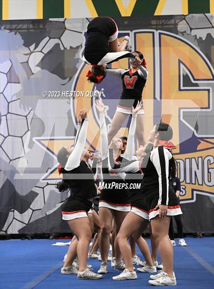 Thumbnail 3 in CIF State Cheer SoCal Championships - Session 2 (Burroughs - Arlington)  photogallery.