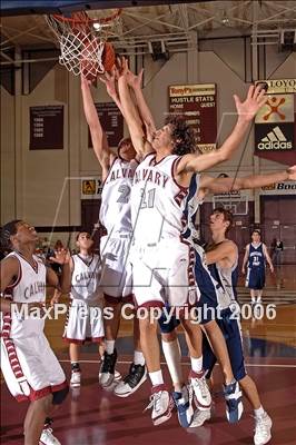 Thumbnail 2 in Montclair Prep vs Calvary Chapel Downey (SS DIVA Final) photogallery.