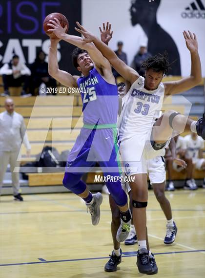 Thumbnail 2 in Branson vs. Compton (Damian Lillard Classic Round 3) photogallery.