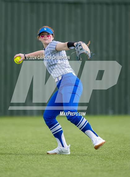 Thumbnail 3 in Copperas Cove vs. Burnet (Liberty Hill Round Robin) photogallery.