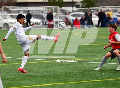 Thumbnail 3 in Athens vs St Michael Catholic (FalconFest Soccer Tournament) photogallery.