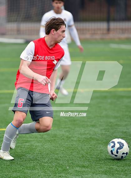 Thumbnail 1 in Athens vs St Michael Catholic (FalconFest Soccer Tournament) photogallery.