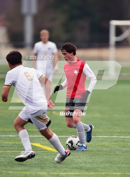 Thumbnail 1 in Athens vs St Michael Catholic (FalconFest Soccer Tournament) photogallery.