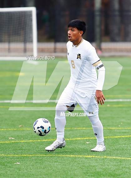 Thumbnail 3 in Athens vs St Michael Catholic (FalconFest Soccer Tournament) photogallery.