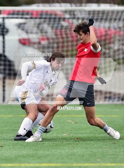 Thumbnail 2 in Athens vs St Michael Catholic (FalconFest Soccer Tournament) photogallery.