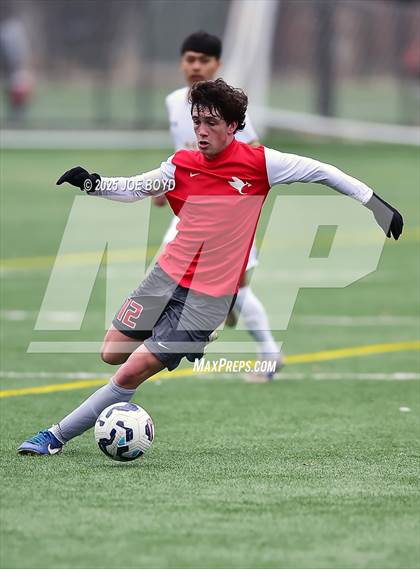 Thumbnail 2 in Athens vs St Michael Catholic (FalconFest Soccer Tournament) photogallery.