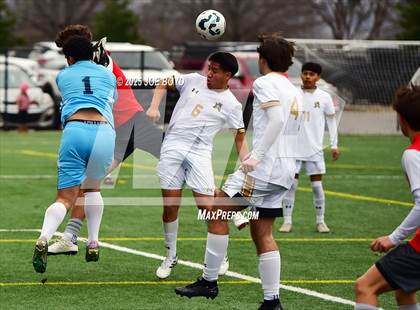 Thumbnail 1 in Athens vs St Michael Catholic (FalconFest Soccer Tournament) photogallery.