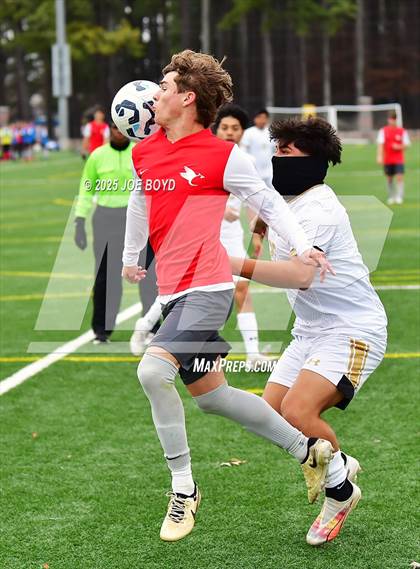 Thumbnail 3 in Athens vs St Michael Catholic (FalconFest Soccer Tournament) photogallery.