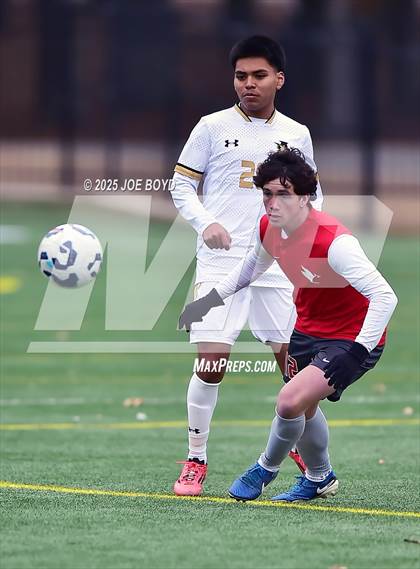 Thumbnail 2 in Athens vs St Michael Catholic (FalconFest Soccer Tournament) photogallery.