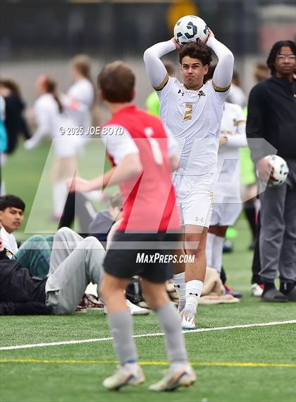 Thumbnail 1 in Athens vs St Michael Catholic (FalconFest Soccer Tournament) photogallery.
