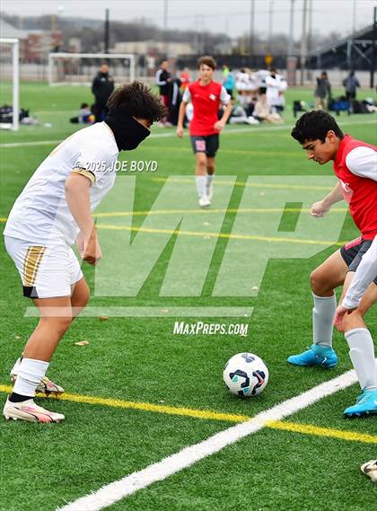 Thumbnail 2 in Athens vs St Michael Catholic (FalconFest Soccer Tournament) photogallery.