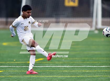 Thumbnail 2 in Athens vs St Michael Catholic (FalconFest Soccer Tournament) photogallery.