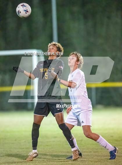 Thumbnail 2 in Chapel Hill vs Pine Forest (NCHSAA 4A First Round) photogallery.