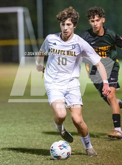 Thumbnail 3 in Chapel Hill vs Pine Forest (NCHSAA 4A First Round) photogallery.