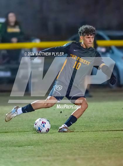 Thumbnail 2 in Chapel Hill vs Pine Forest (NCHSAA 4A First Round) photogallery.