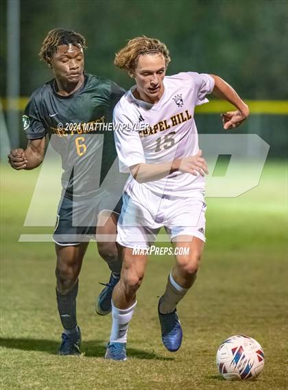 Thumbnail 1 in Chapel Hill vs Pine Forest (NCHSAA 4A First Round) photogallery.