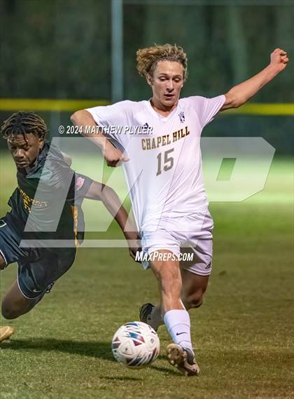 Thumbnail 2 in Chapel Hill vs Pine Forest (NCHSAA 4A First Round) photogallery.