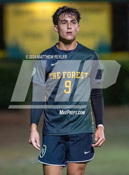 Thumbnail 2 in Chapel Hill vs Pine Forest (NCHSAA 4A First Round) photogallery.