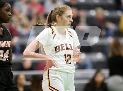 Thumbnail 1 in Bells vs. Commerce (UIL 3A D2 Bi-District Basketball Playoff) photogallery.