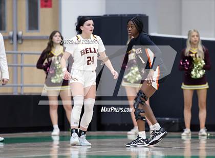 Thumbnail 3 in Bells vs. Commerce (UIL 3A D2 Bi-District Basketball Playoff) photogallery.