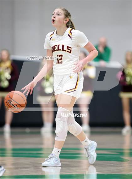 Thumbnail 1 in Bells vs. Commerce (UIL 3A D2 Bi-District Basketball Playoff) photogallery.
