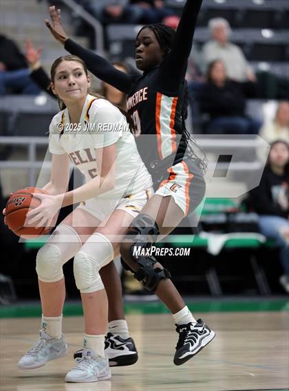 Thumbnail 3 in Bells vs. Commerce (UIL 3A D2 Bi-District Basketball Playoff) photogallery.