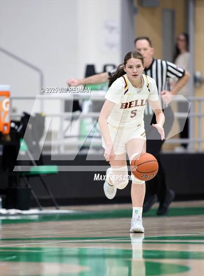 Thumbnail 3 in Bells vs. Commerce (UIL 3A D2 Bi-District Basketball Playoff) photogallery.