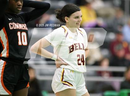 Thumbnail 1 in Bells vs. Commerce (UIL 3A D2 Bi-District Basketball Playoff) photogallery.