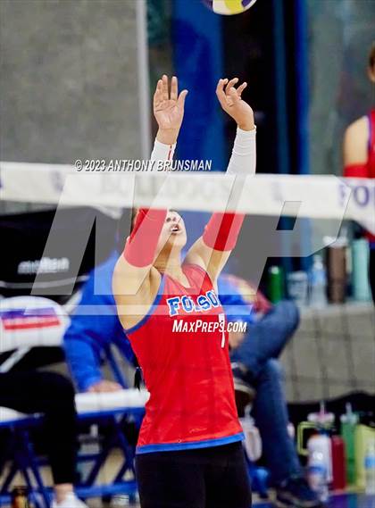 Thumbnail 2 in Clovis West @ Folsom (CIF State D1 Playoff) photogallery.