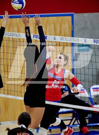 Thumbnail 2 in Clovis West @ Folsom (CIF State D1 Playoff) photogallery.