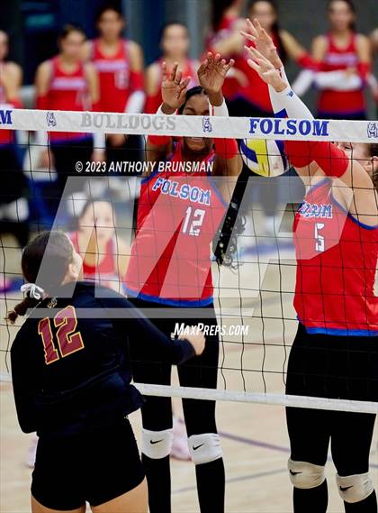 Thumbnail 3 in Clovis West @ Folsom (CIF State D1 Playoff) photogallery.