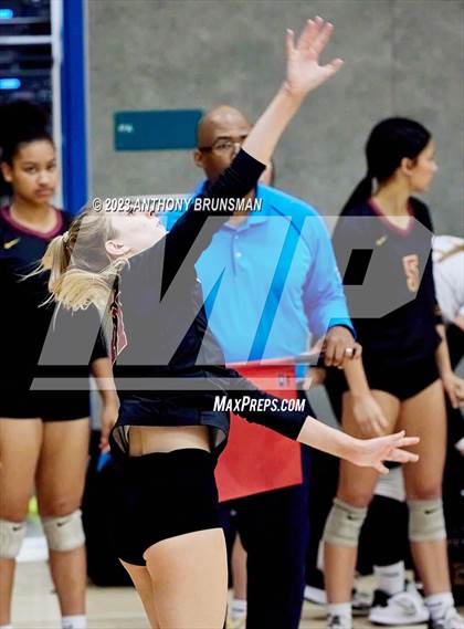 Thumbnail 2 in Clovis West @ Folsom (CIF State D1 Playoff) photogallery.