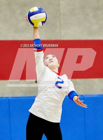 Thumbnail 2 in Clovis West @ Folsom (CIF State D1 Playoff) photogallery.