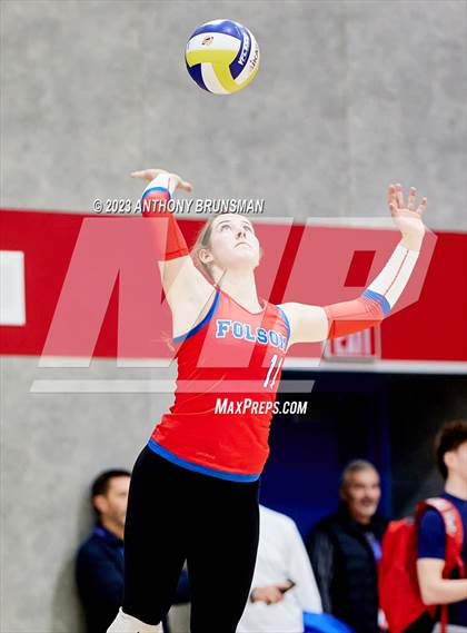 Thumbnail 1 in Clovis West @ Folsom (CIF State D1 Playoff) photogallery.