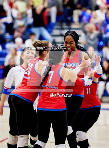 Thumbnail 3 in Clovis West @ Folsom (CIF State D1 Playoff) photogallery.