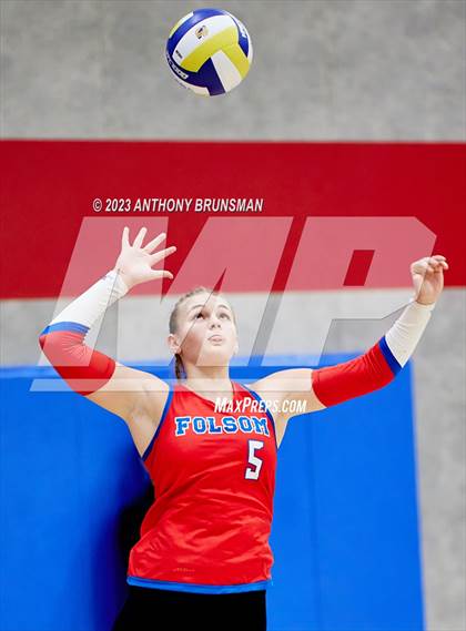 Thumbnail 2 in Clovis West @ Folsom (CIF State D1 Playoff) photogallery.