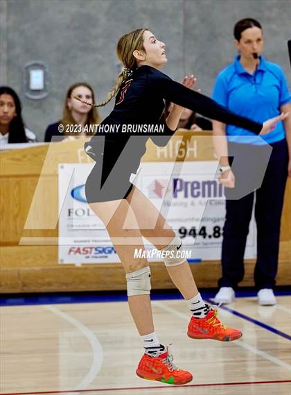 Thumbnail 2 in Clovis West @ Folsom (CIF State D1 Playoff) photogallery.