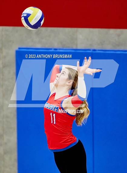 Thumbnail 3 in Clovis West @ Folsom (CIF State D1 Playoff) photogallery.