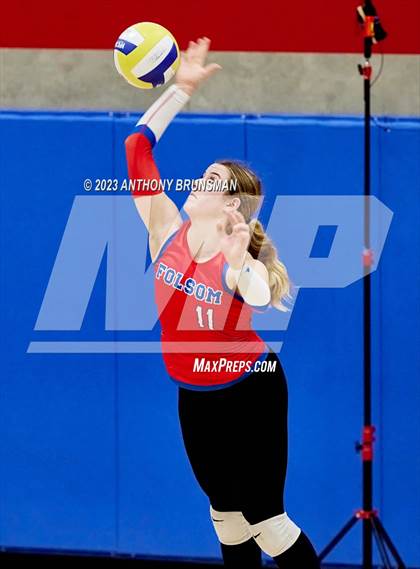 Thumbnail 3 in Clovis West @ Folsom (CIF State D1 Playoff) photogallery.