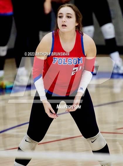 Thumbnail 2 in Clovis West @ Folsom (CIF State D1 Playoff) photogallery.