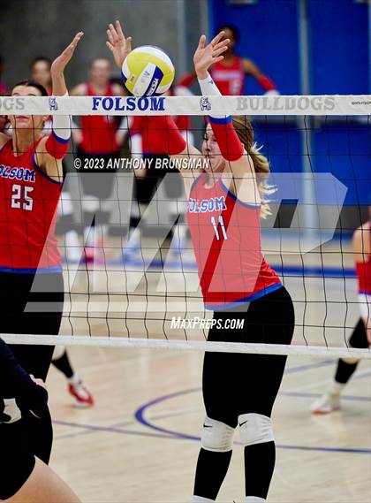 Thumbnail 3 in Clovis West @ Folsom (CIF State D1 Playoff) photogallery.